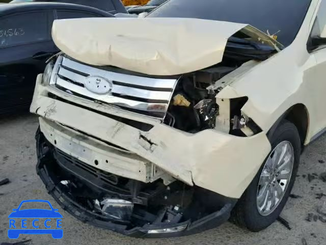 2007 FORD EDGE SEL 2FMDK38C37BB28782 зображення 9