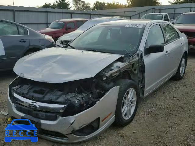 2012 FORD FUSION S 3FAHP0GA6CR334914 зображення 1