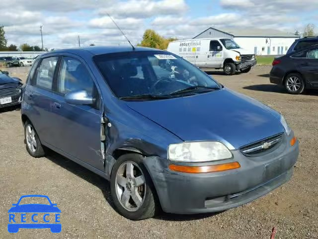 2006 CHEVROLET AVEO LT KL1TG66606B552139 Bild 0