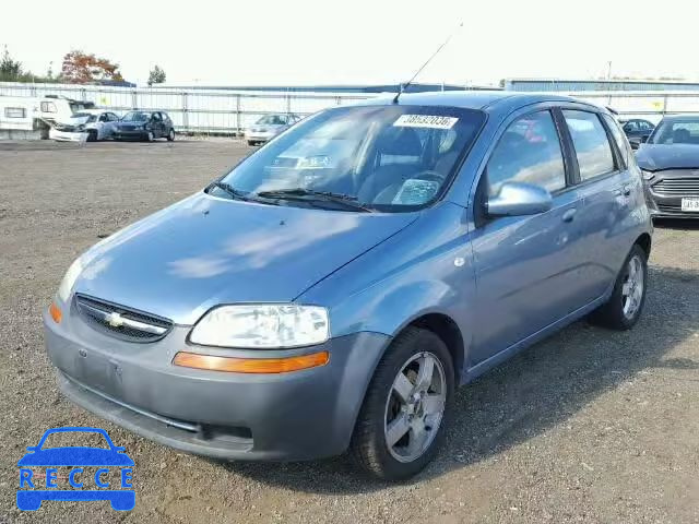 2006 CHEVROLET AVEO LT KL1TG66606B552139 Bild 1