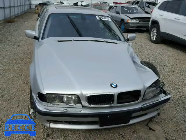 2001 BMW 740IL WBAGH83401DP26596 зображення 9