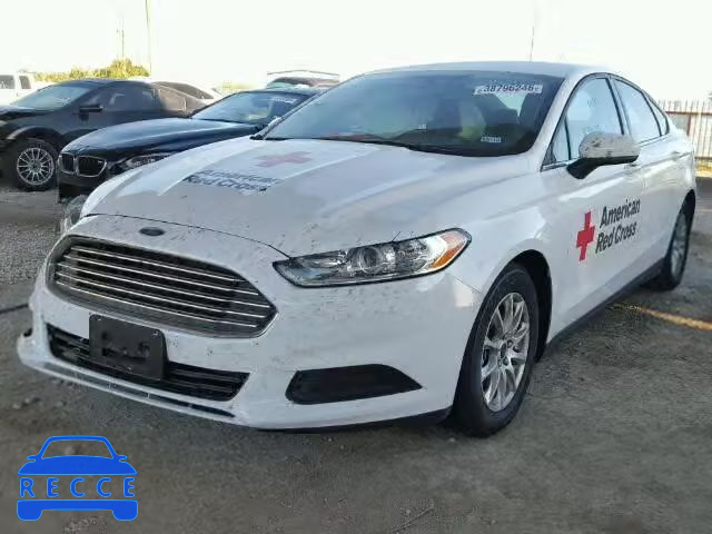 2016 FORD FUSION S 3FA6P0G76GR318388 image 1