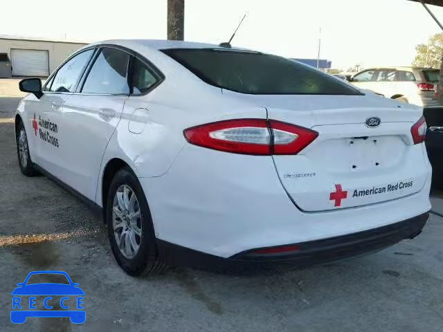 2016 FORD FUSION S 3FA6P0G76GR318388 image 2