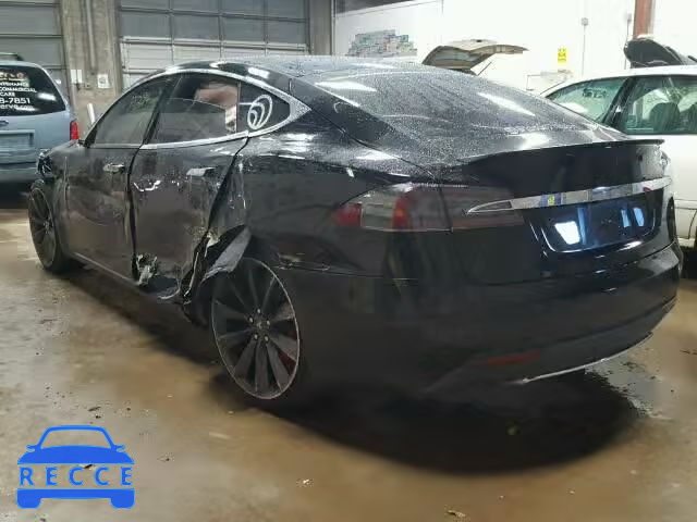 2015 TESLA MODEL S P8 5YJSA1H46FF097539 image 2