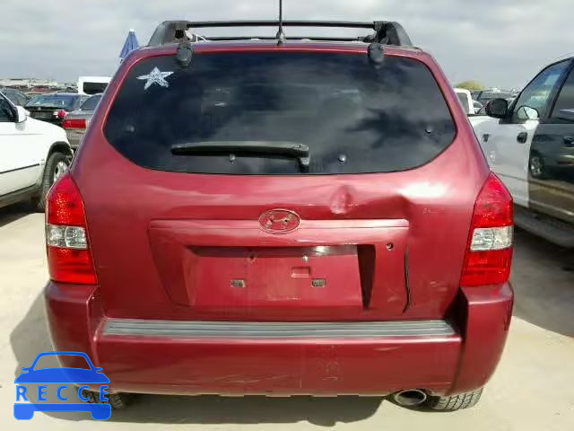 2006 HYUNDAI TUCSON GL KM8JM12B26U482545 Bild 9