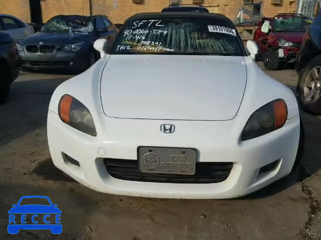 2002 HONDA S2000 JHMAP11412T002301 image 9