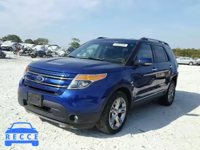 2014 FORD EXPLORER L 1FM5K8F85EGC58925 зображення 1