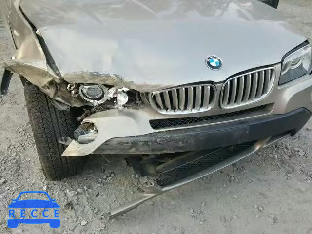 2009 BMW X3 XDRIVE3 WBXPC93409WJ27725 зображення 8