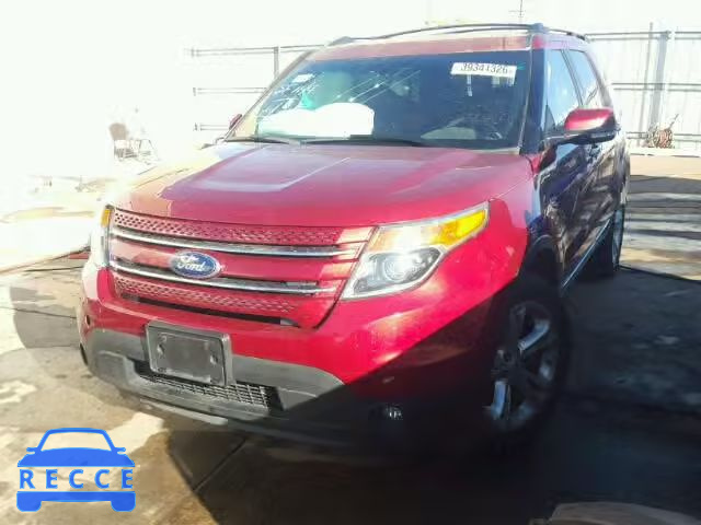 2015 FORD EXPLORER L 1FM5K8F84FGA16161 image 1