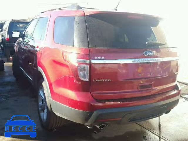 2015 FORD EXPLORER L 1FM5K8F84FGA16161 image 2