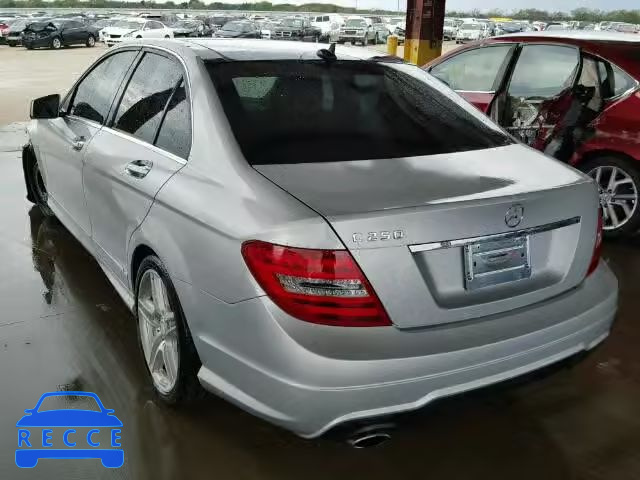 2014 MERCEDES-BENZ C250 WDDGF4HB6EA937680 зображення 2