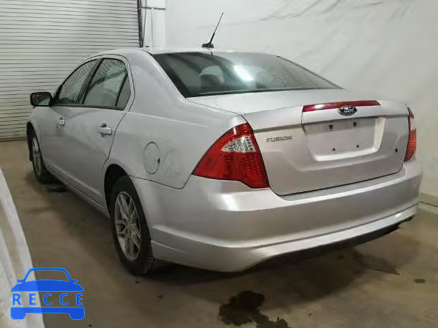 2012 FORD FUSION S 3FAHP0GA5CR127558 зображення 2