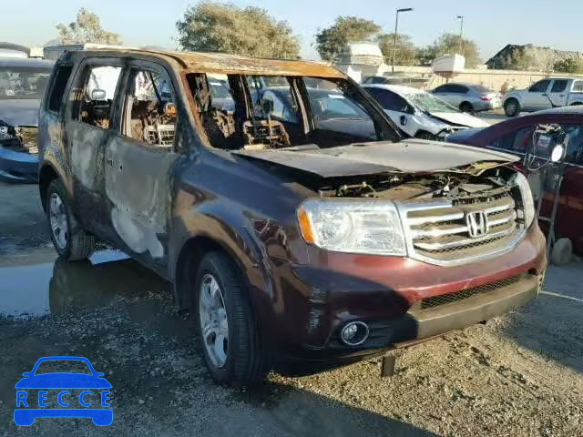 2014 HONDA PILOT EXL 5FNYF3H56EB027277 image 0