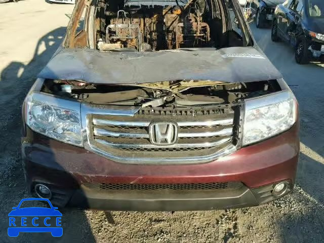 2014 HONDA PILOT EXL 5FNYF3H56EB027277 image 9