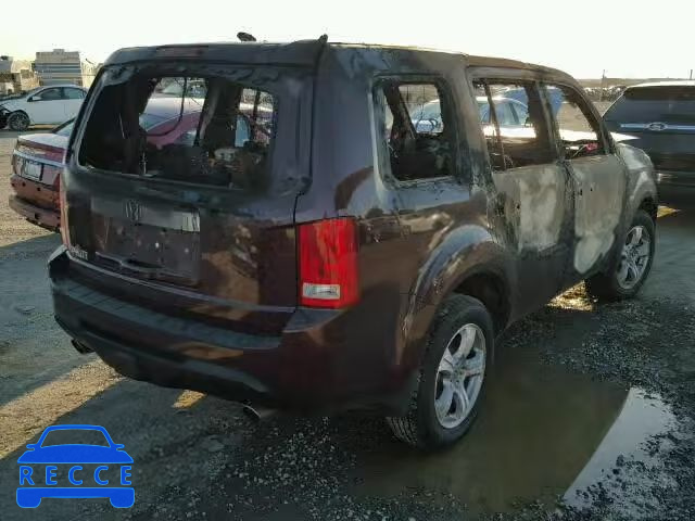 2014 HONDA PILOT EXL 5FNYF3H56EB027277 image 3