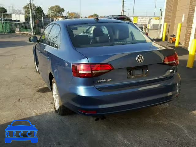 2016 VOLKSWAGEN JETTA SE 3VWD67AJ9GM352207 image 2