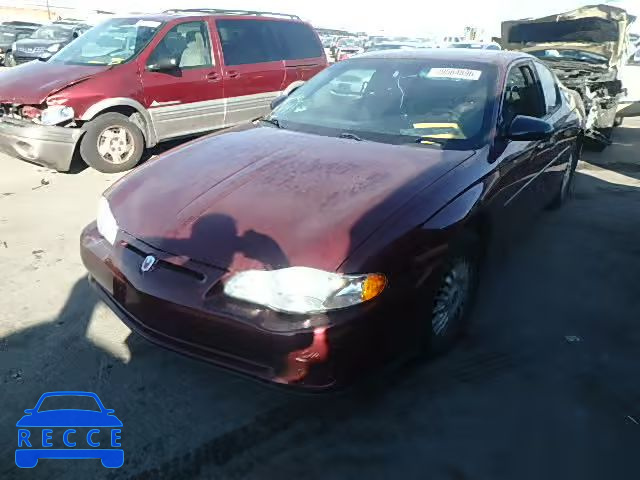 2001 CHEVROLET MONTE CARL 2G1WW15E919207246 image 1