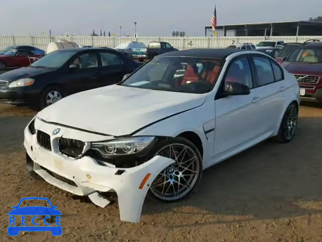 2017 BMW M3 WBS8M9C52H5G83591 image 1