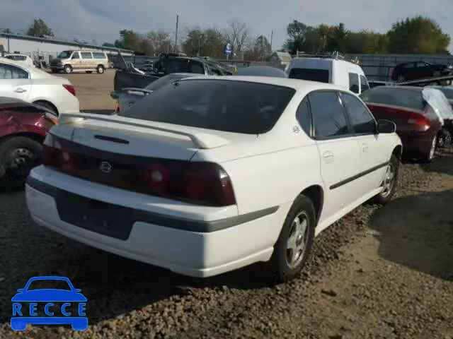 2002 CHEVROLET IMPALA LS 2G1WH55K229223605 image 3