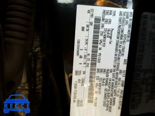 2014 FORD FOCUS ST 1FADP3L92EL210975 image 8