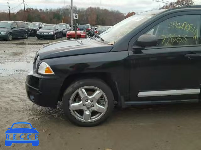 2007 JEEP COMPASS LI 1J8FT57W57D414122 зображення 9