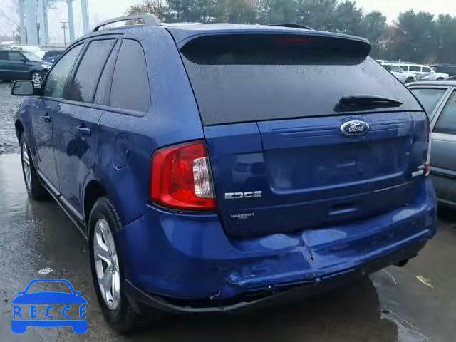 2014 FORD EDGE SEL 2FMDK3J96EBB71962 image 2