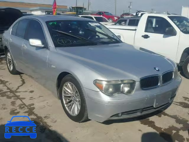 2002 BMW 745I WBAGL63442DP51960 Bild 0