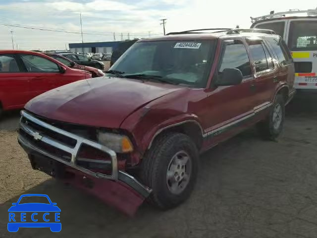 1995 CHEVROLET BLAZER 1GNDT13W8S2264984 зображення 1