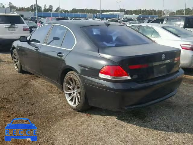 2003 BMW 745I WBAGL63413DP62271 Bild 2