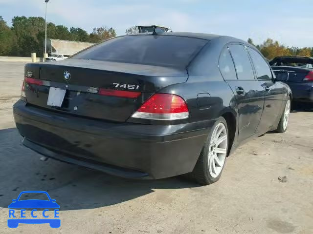 2004 BMW 745I WBAGL634X4DP69186 Bild 3