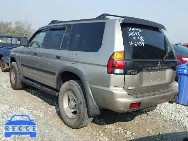 2000 MITSUBISHI MONTERO SP JA4MT31H6YP006459 image 2
