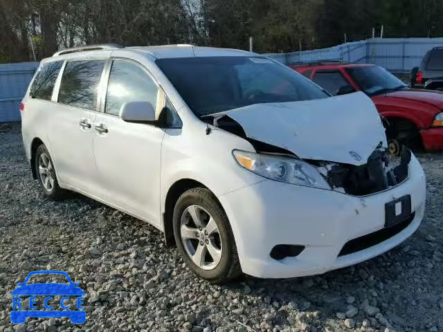 2013 TOYOTA SIENNA 5TDZK3DC4DS292648 image 0