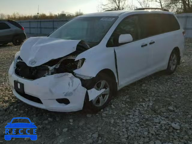2013 TOYOTA SIENNA 5TDZK3DC4DS292648 image 1
