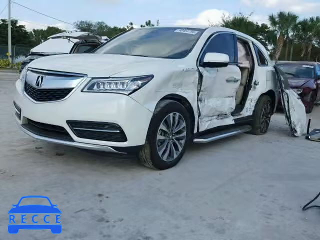 2014 ACURA MDX TECH 5FRYD3H45EB020431 зображення 1