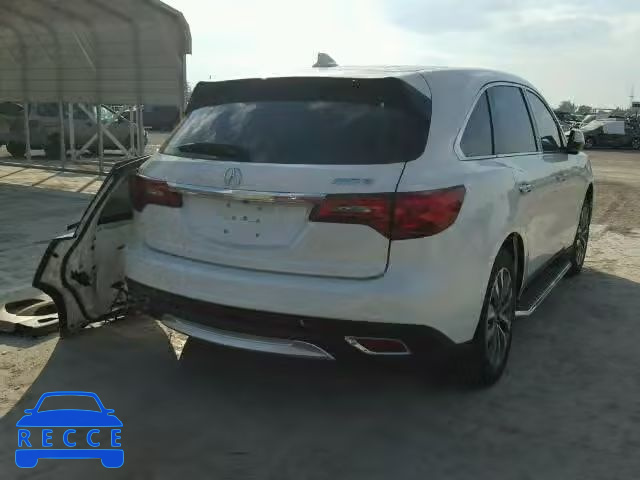 2014 ACURA MDX TECH 5FRYD3H45EB020431 зображення 3