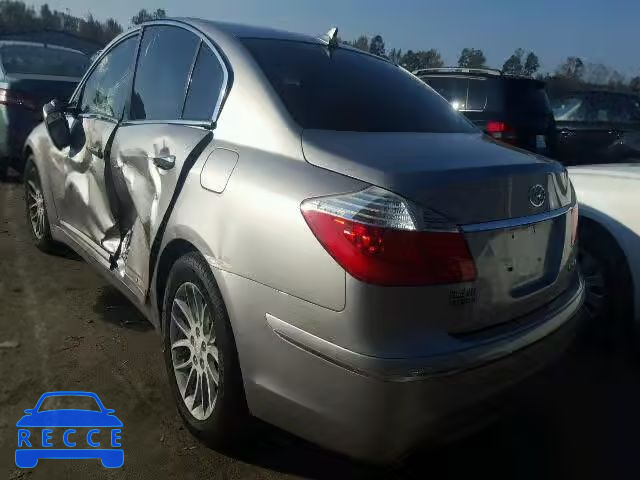 2009 HYUNDAI GENESIS KMHGC46EX9U018068 image 2