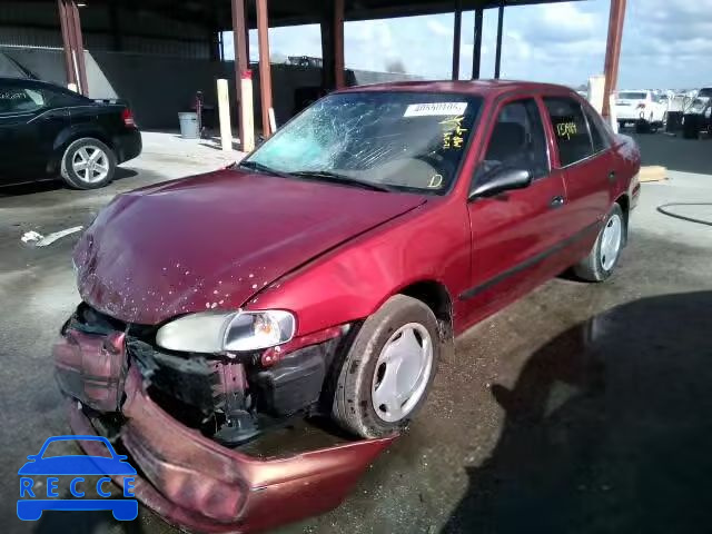 2002 CHEVROLET PRIZM/LSI 1Y1SK52862Z401873 image 1