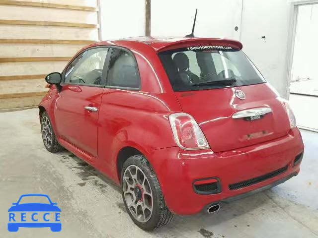 2012 FIAT 500 SPORT 3C3CFFBR2CT212517 зображення 2