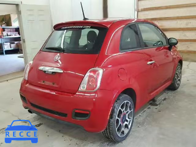 2012 FIAT 500 SPORT 3C3CFFBR2CT212517 зображення 3