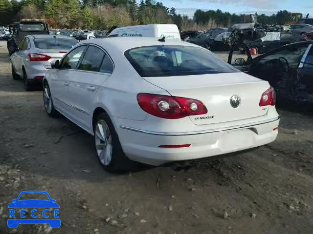 2012 VOLKSWAGEN CC LUXURY WVWHP7AN1CE524749 image 2