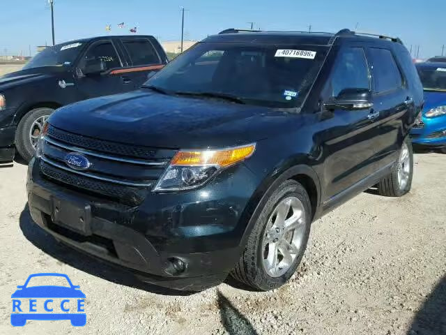 2014 FORD EXPLORER L 1FM5K7F81EGC25141 зображення 1