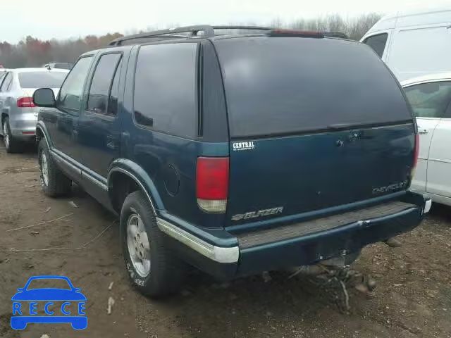 1996 CHEVROLET BLAZER 1GNDT13W9T2244678 зображення 2