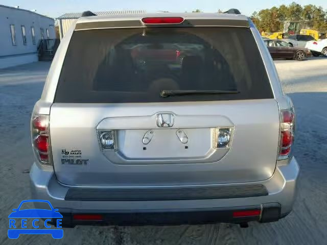 2008 HONDA PILOT VP 5FNYF28278B024845 зображення 9