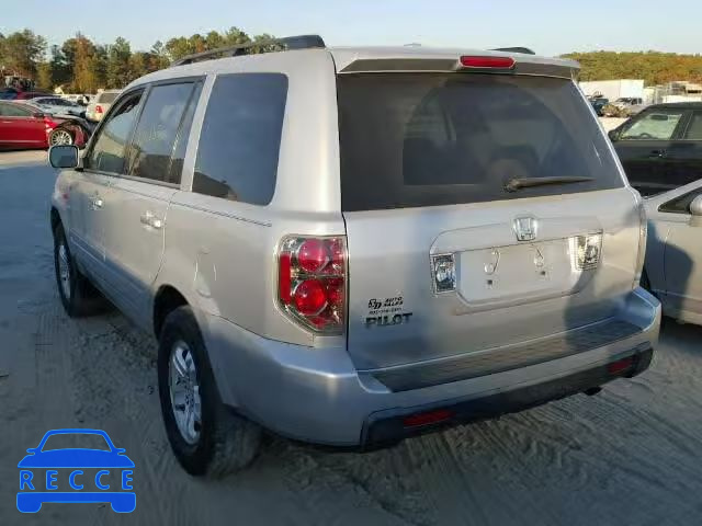 2008 HONDA PILOT VP 5FNYF28278B024845 зображення 2