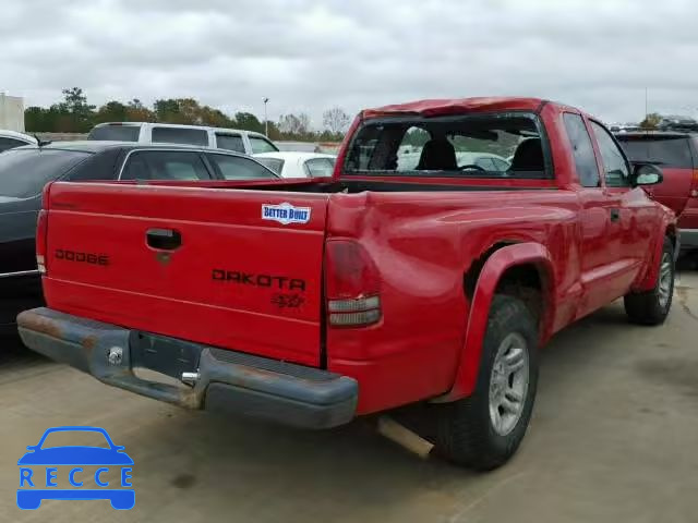 2003 DODGE DAKOTA SXT 1D7HL12X33S102031 Bild 3