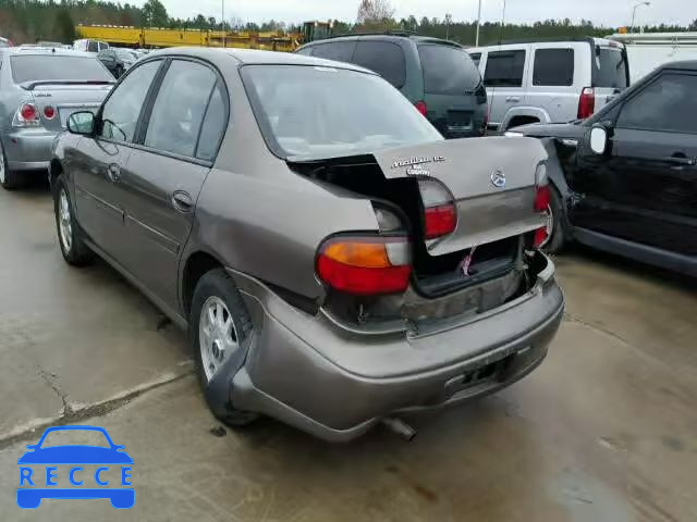 1999 CHEVROLET MALIBU LS 1G1NE52M7X6113688 зображення 2