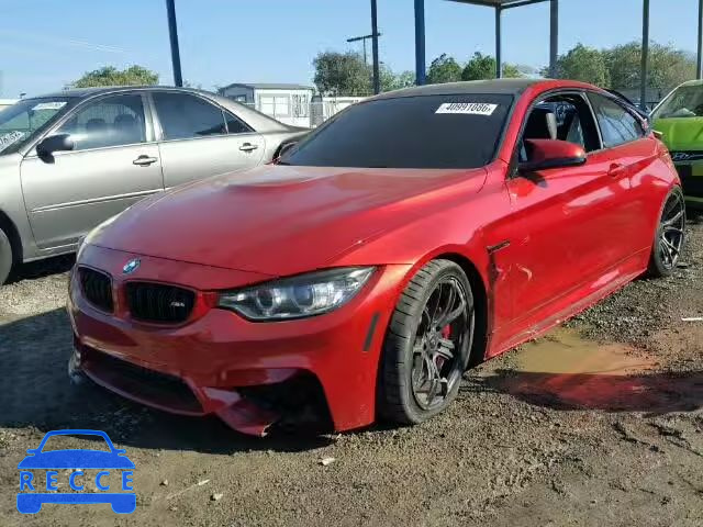 2016 BMW M4 WBS3R9C55GK337219 image 1
