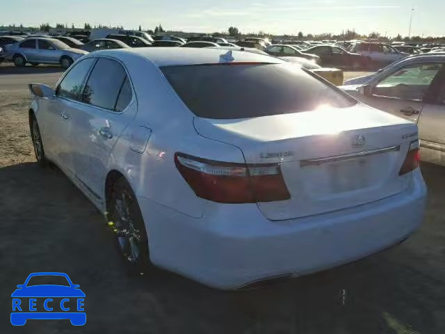 2007 LEXUS LS 460L JTHGL46F375005746 image 2