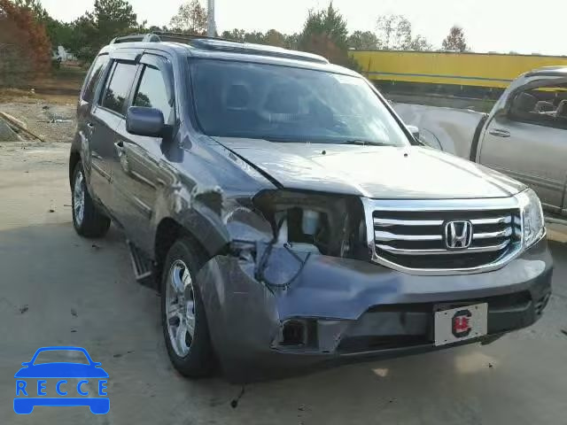 2014 HONDA PILOT EXLN 5FNYF3H7XEB021239 image 0