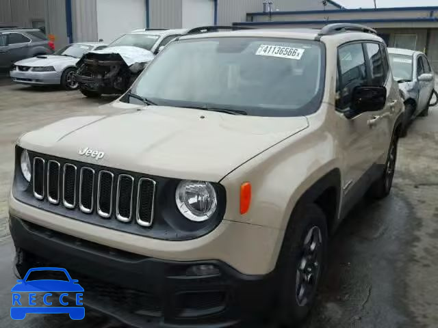 2016 JEEP RENEGADE S ZACCJAATXGPC85867 image 1